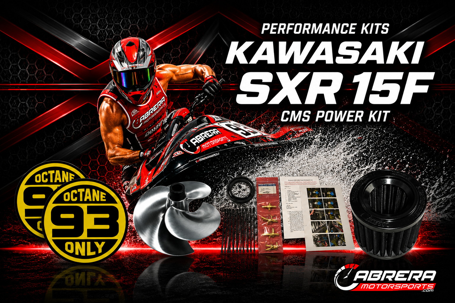 Kawasaki SXR 15F Power Kit for 2017-2023 | CMS