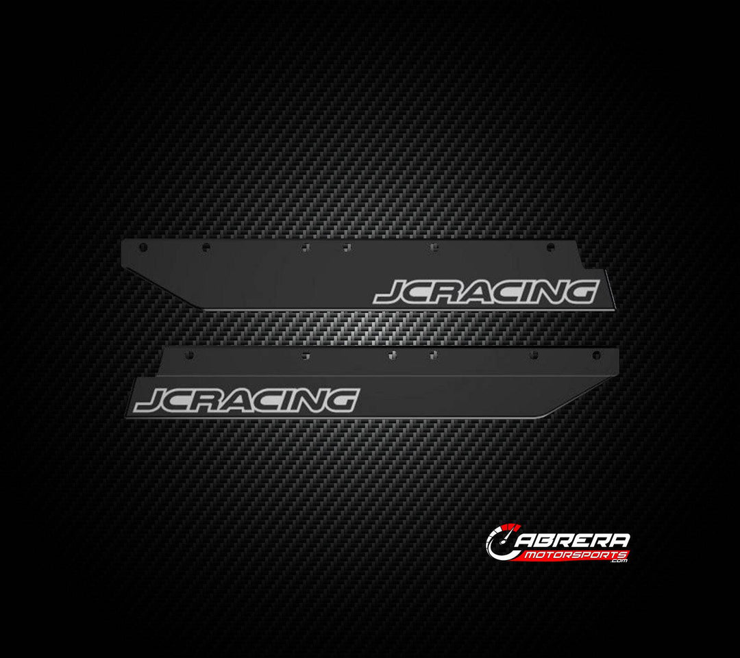JCRACING Kawasaki-Yamaha Rear Sponsons - Enhanced Grip