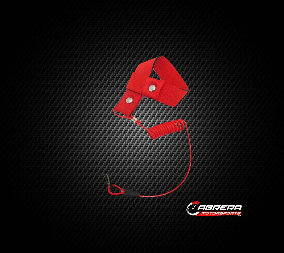 Red Detail of OEM Watercraft Body Accessories - Yamaha OEM Stop Switch Lanyard for Wave Runner - Cabrera Motorsports
