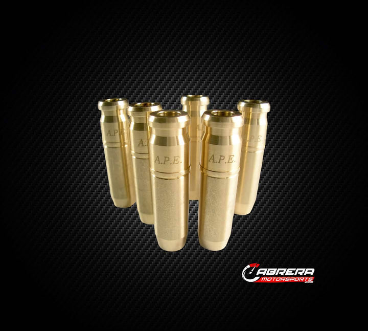 Performance View of APE Engine Components - APE Kawasaki Bronze Valve Guides - Cabrera Motorsports