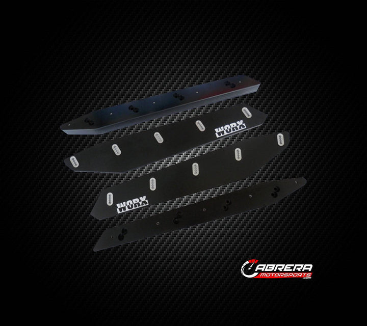 Top View of WORX Racing Handling & Hull - Sea-Doo Sponsons for GTX/RXT/WAKE PRO 230 - Cabrera Motorsports