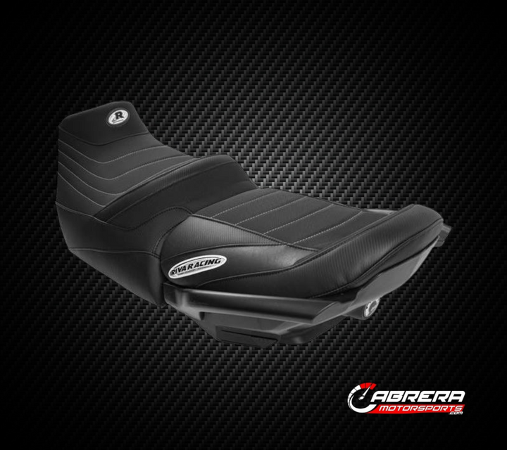 RIVA Sea-Doo 2020+ GTR 230/GTI Seat Cover - Black w/Silver Stitching