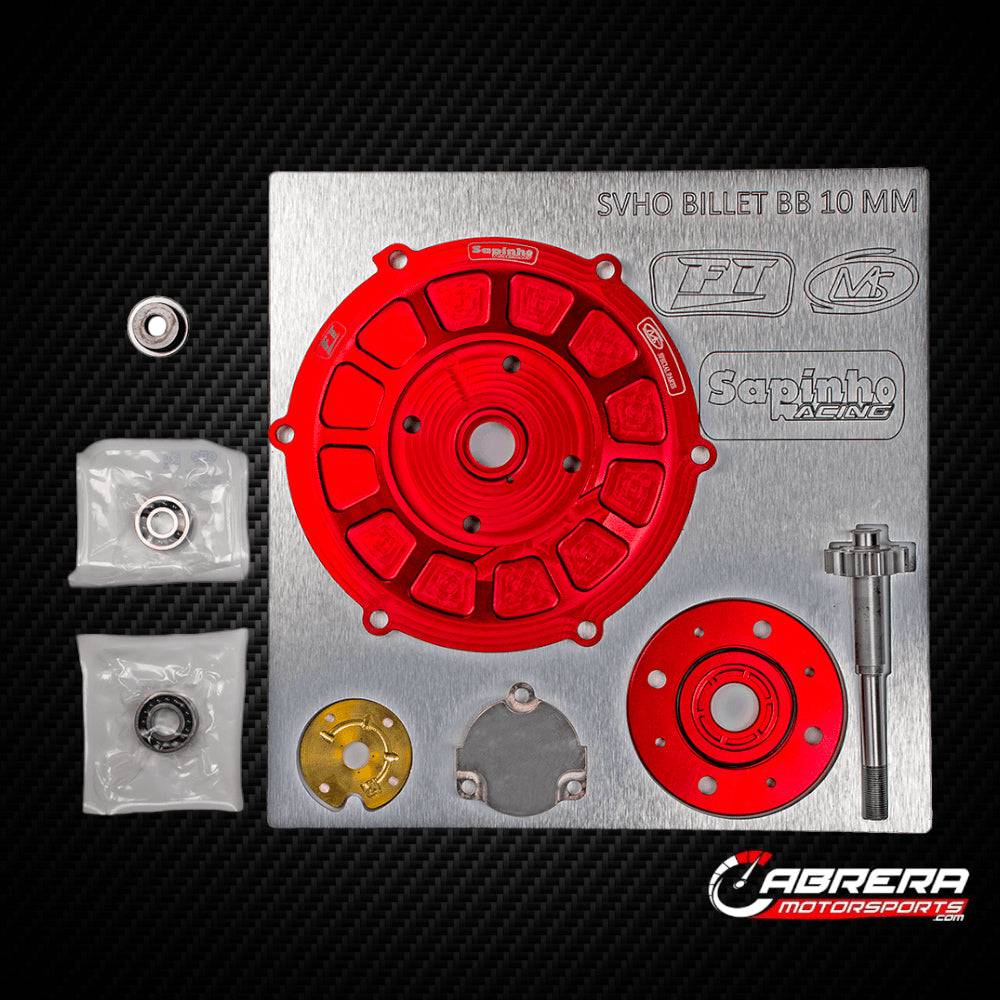 Billet Supercharger 10mm Shaft Upgrade Kit for Yamaha SVHO (2009+) - RY17040-UK-6S5-4