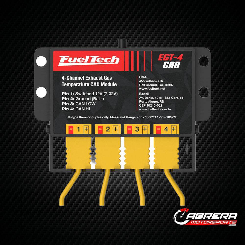 EGT-4 CAN 4-Channel Thermocouple Conditioner