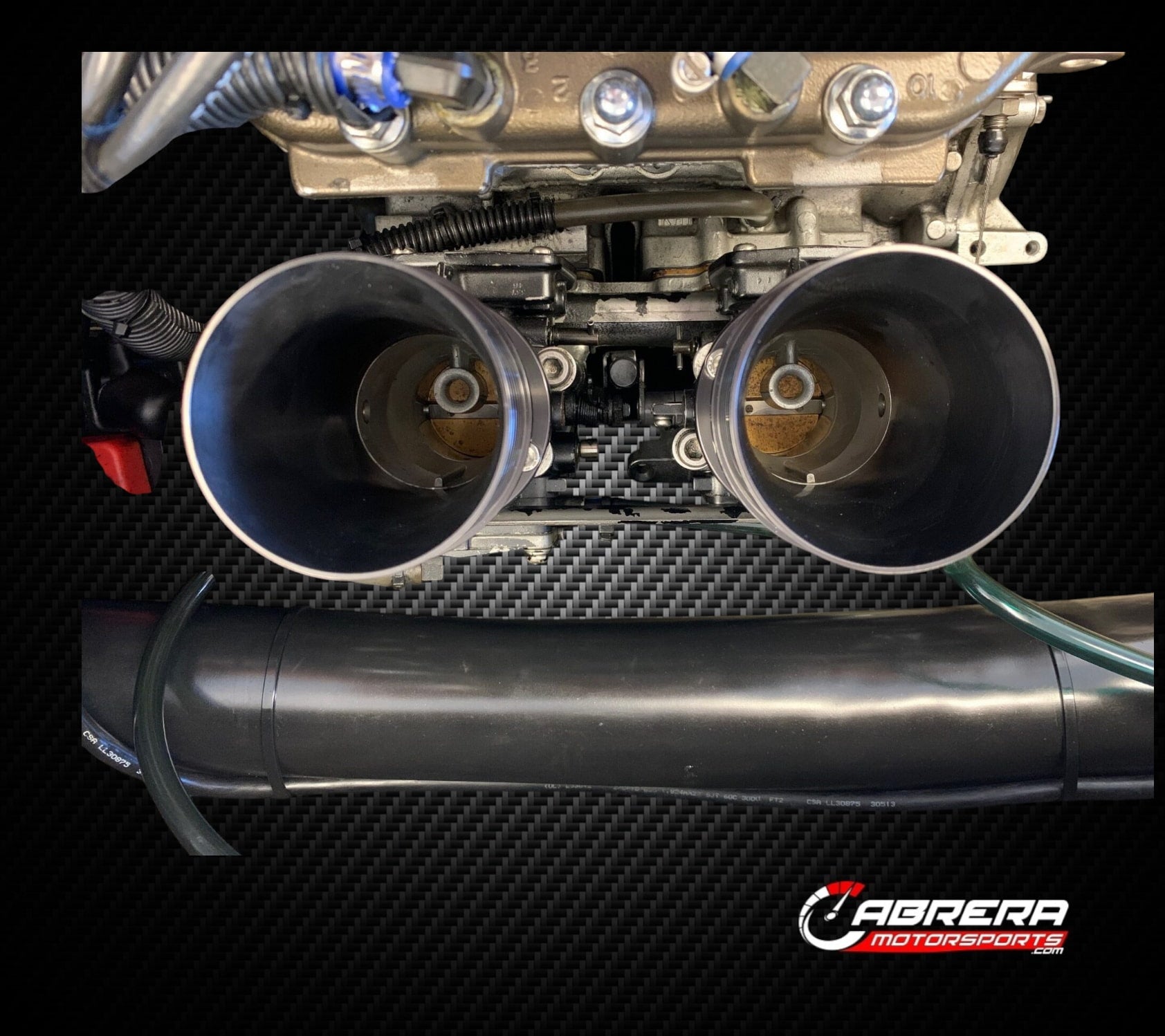 JCRACING Kawasaki SXR800 Velocity Stacks | Cabrera MotorSports | CMS