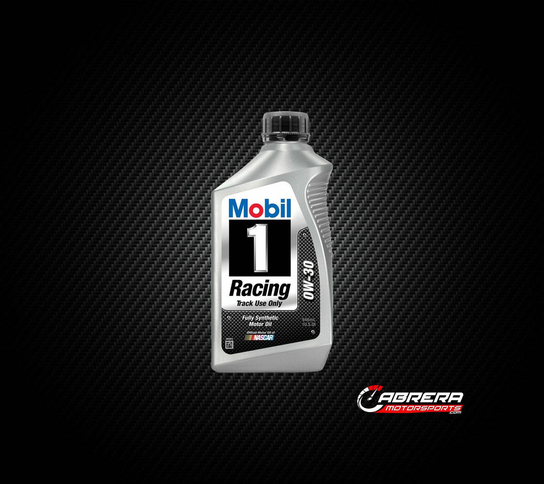 Mobil 1 0W-30 Racing Synthetic Oil - 1 Quart Max Performance
