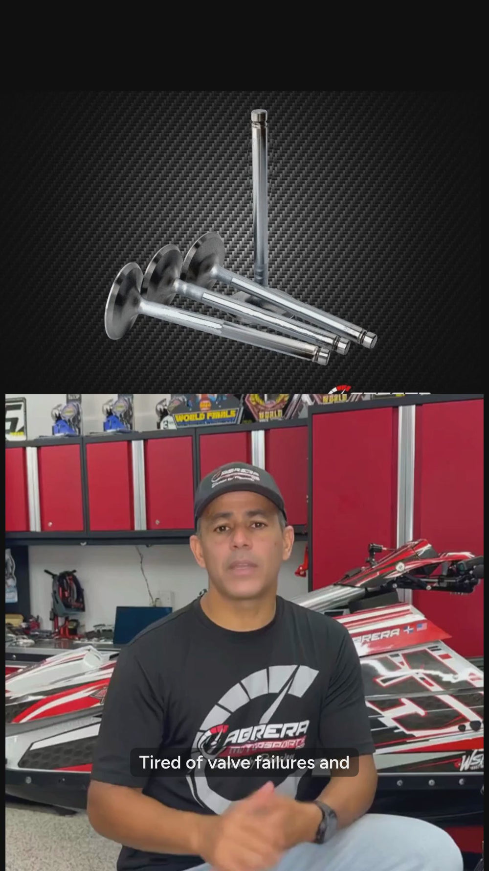 APE Stainless Steel Intake Valves for Kawasaki Models - High Performance - Benefits Video