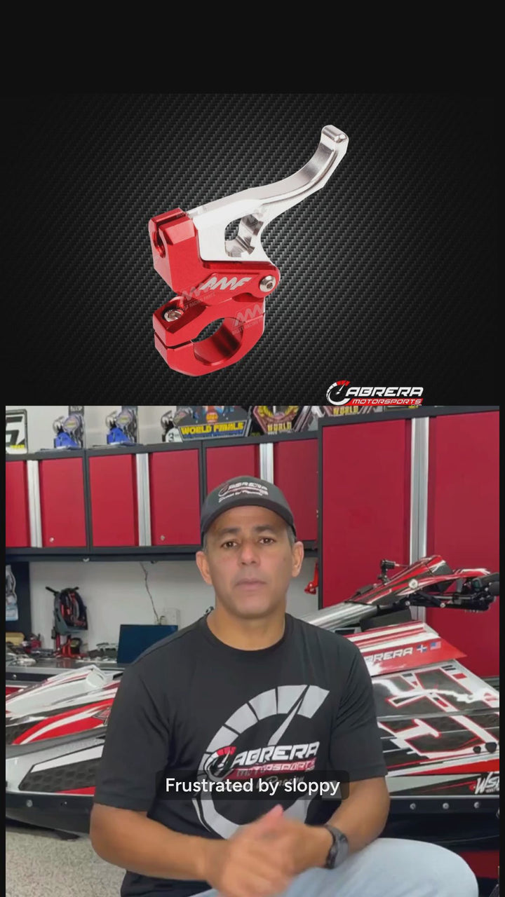 AMF Adjustable Throttle Lever for Kawasaki & Yamaha - Benefits Video