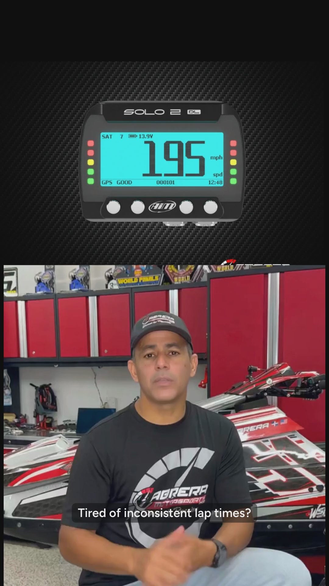 AiM Solo 2DL Lap Timer | ECU Connection & RPM Input - Benefits Video