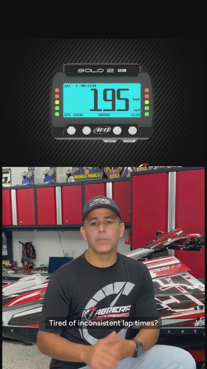AiM Solo 2DL Lap Timer | ECU Connection & RPM Input - Benefits Video