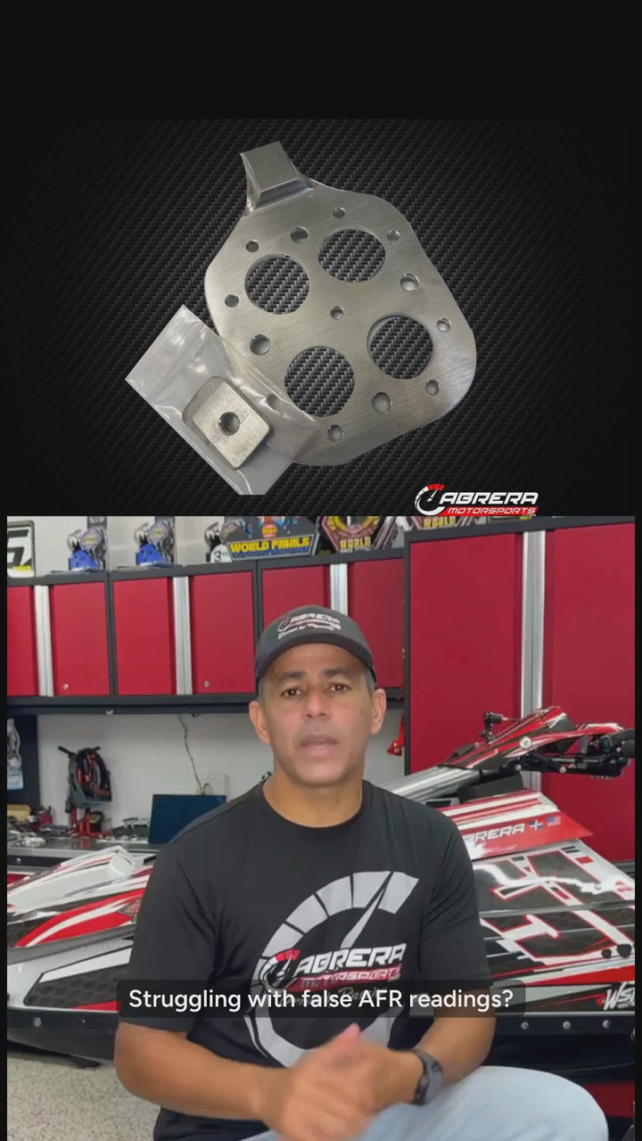 O2 Sensor Exhaust Mount Plate for Kawasaki Ultra Series (2007-2020) - Benefits Video