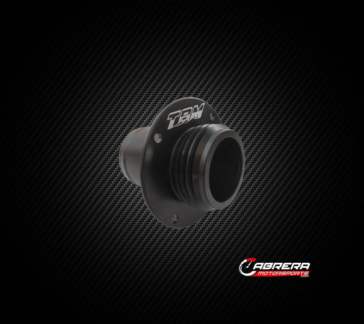 Up-close view of TBM Intake & Fuel Systems - Kawasaki SX-R Billet Fuel Filler Neck for SX-R 800 & 1500 - Cabrera Motorsports