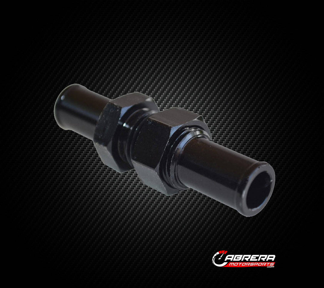 Cabrera Motorsports 1/2 Inch Through Hull Fitting for watercraft cooling systems, precision-made, compact design"