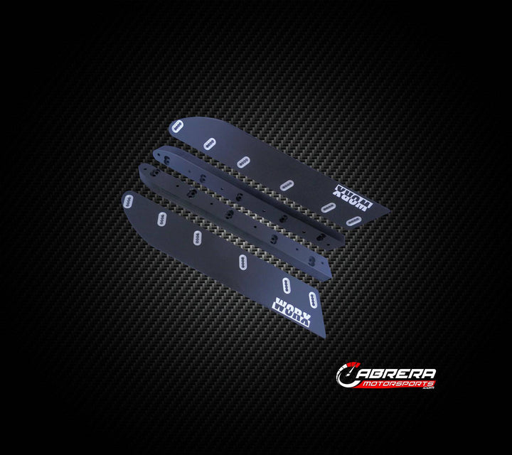 Unique Angle of WORX Racing Handling & Hull Yamaha Performance Sponsons - Yamaha Performance Sponsons for FX/FZ - Cabrera Mot
